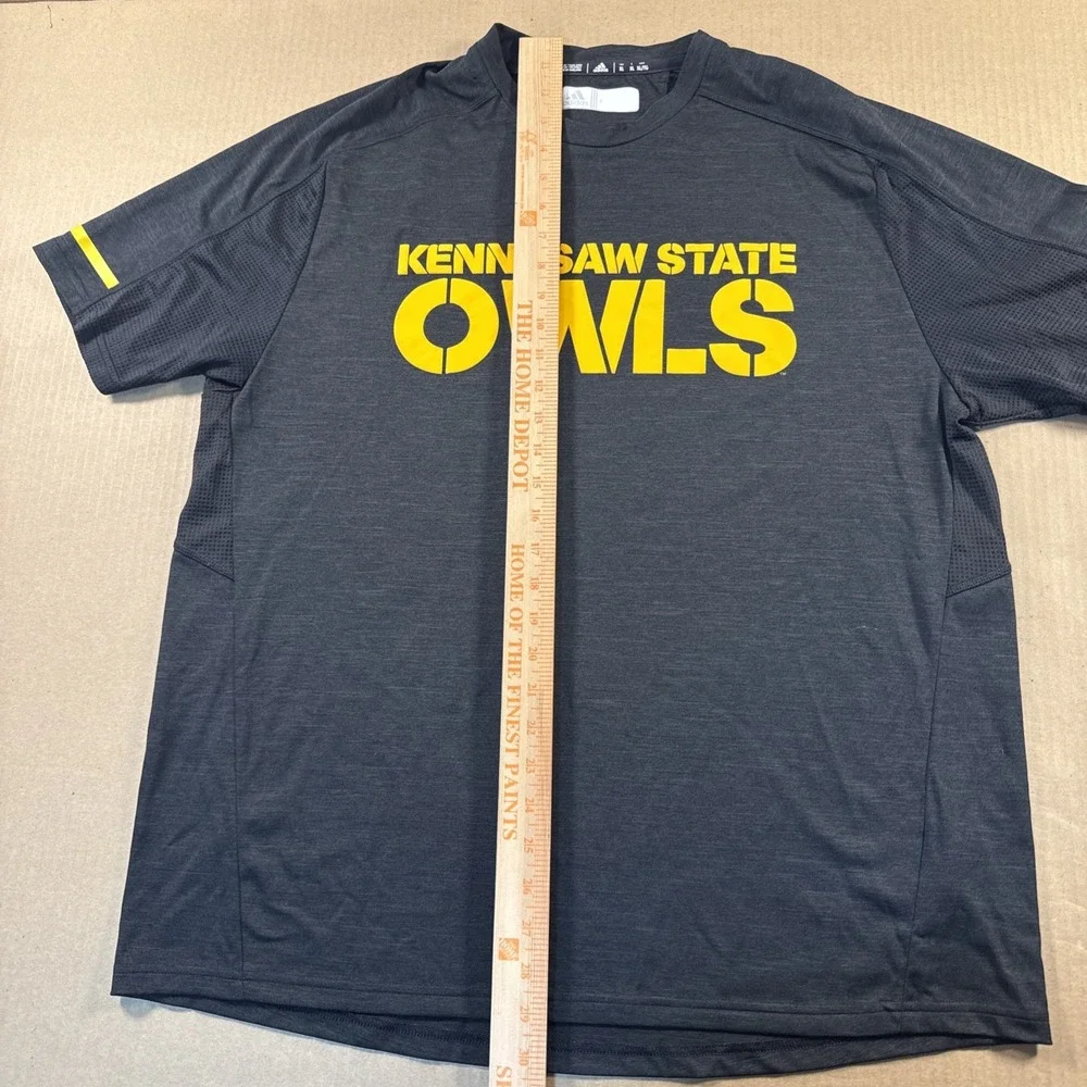 Adidas Kennesaw State KSU Owls T Shirt Men's XL NCAA